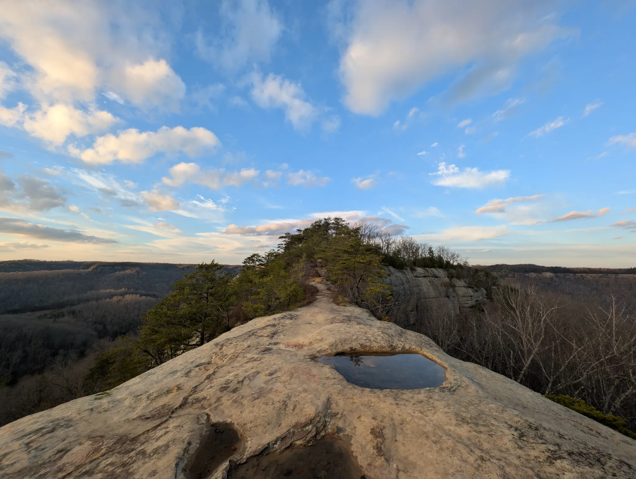 Double Arch in Red River Gorge, Kentucky